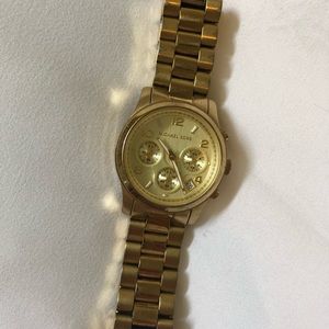 Gold Michael Kors Watch